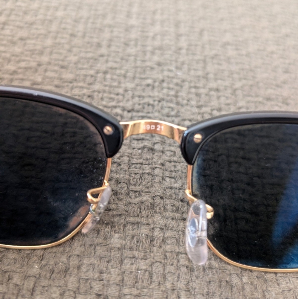 Ray-Ban Polarized Clubmaster Sunglasses - Picture 7 of 8